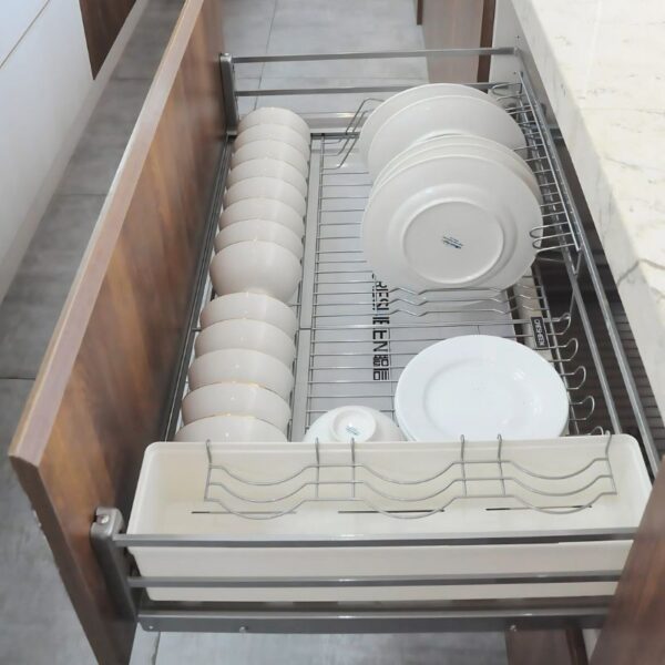 Khay kéo úp chén bát( Công nghệ Nano dry Plated)