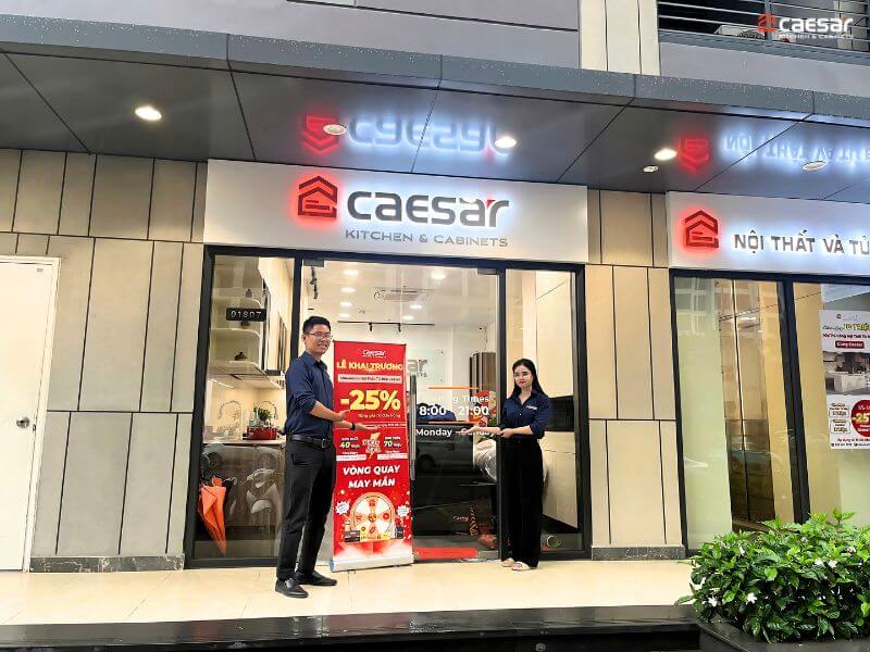 Khai trương showroom nội thất tủ bếp Caesar