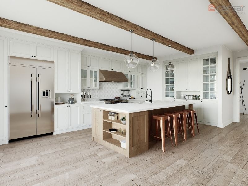 Lưu ý khi làm tủ bếp