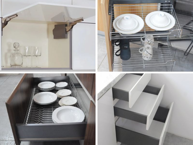 phụ kiện thiết bị tủ bếp