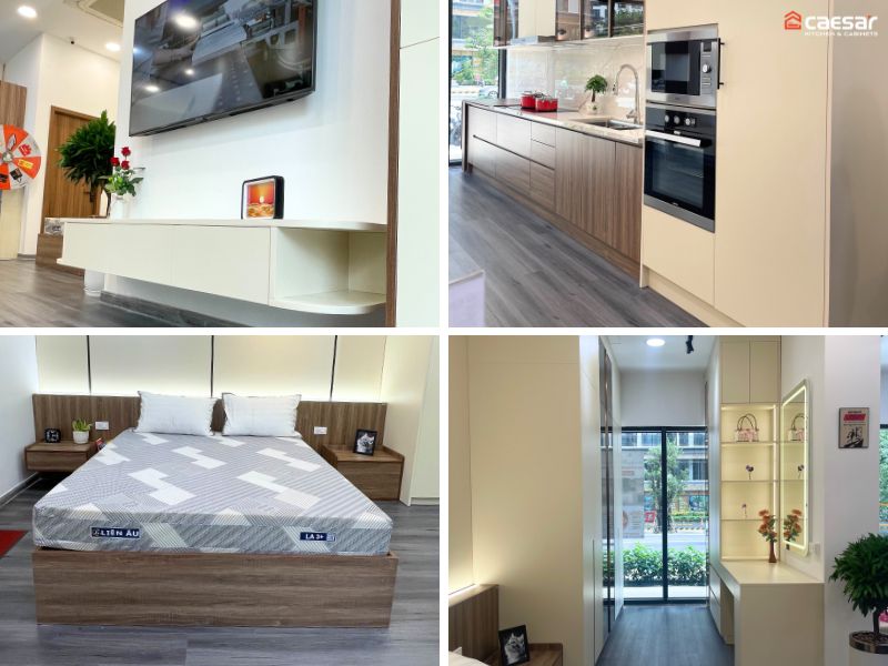 Showroom tủ bếp nội thất caesar 