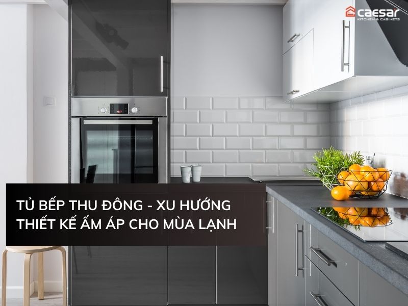 tủ bếp thu đông