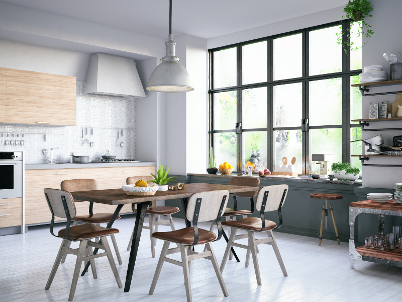 phong cách tủ bếp