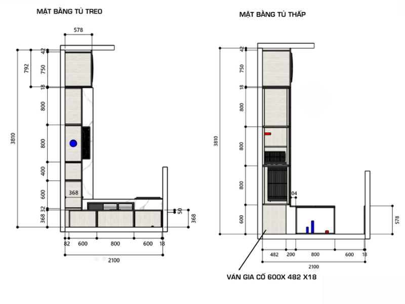 Thiết kế 2D Nhà Phố Quận 12