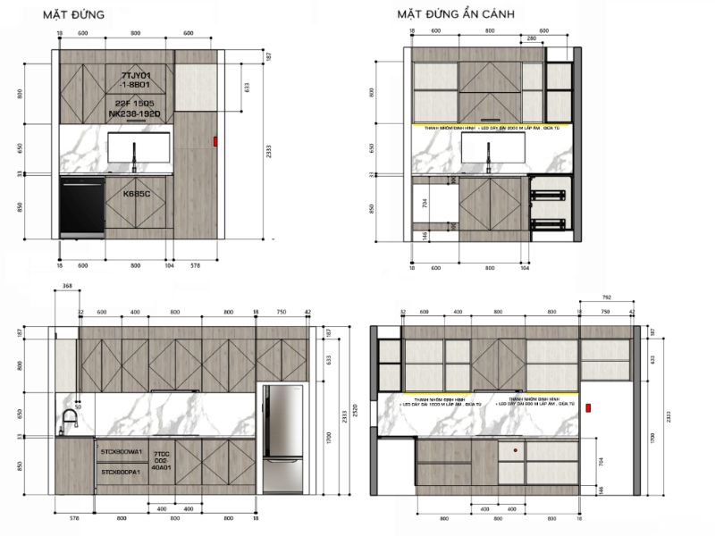 Thiết kế 2D Nhà Phố Quận 12