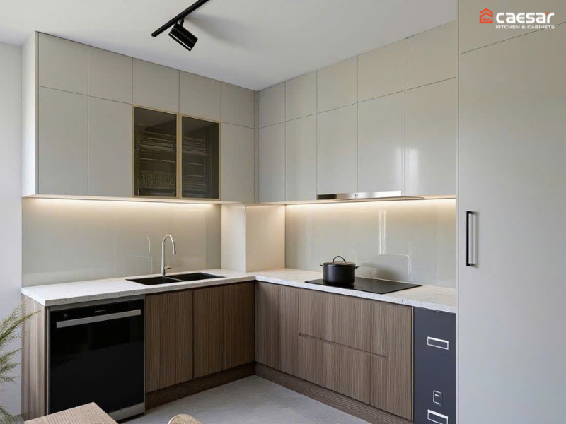 thiết kế tủ bếp thông minh cho căn hộ nhỏ