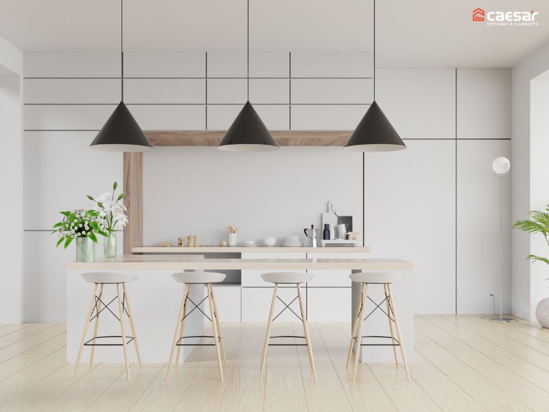 tủ bếp Caesar tối giản hiện đại