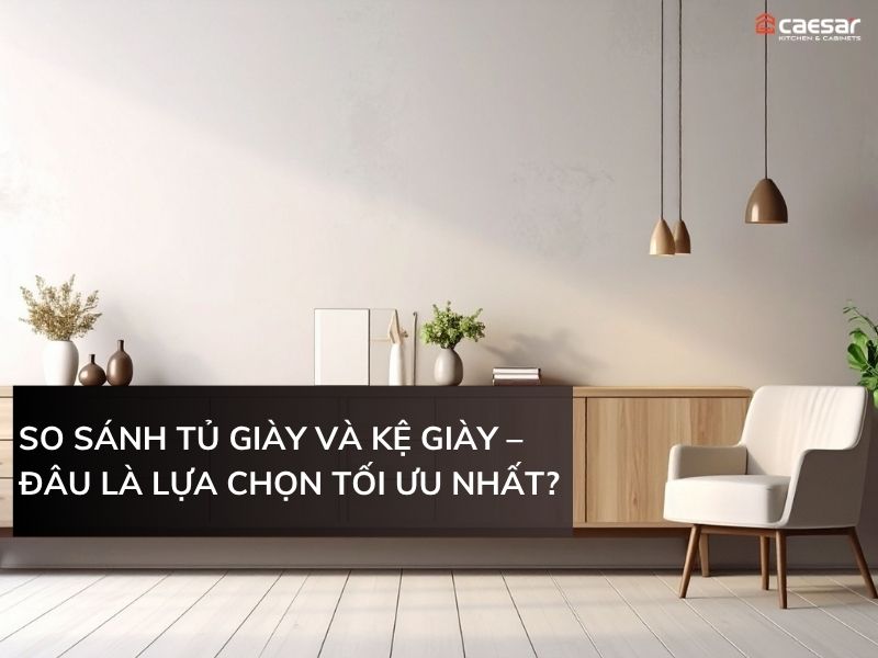 so sánh tủ giày và kệ giày