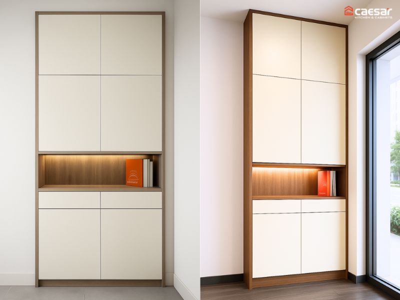 Tủ gỗ công nghiệp cao cấp Caesar