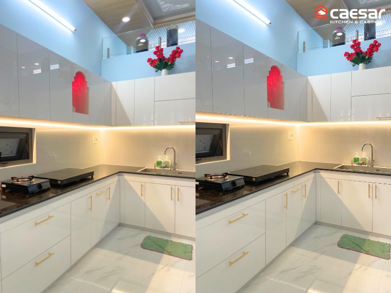 Góc nhìn tủ bếp tại Bình Tân