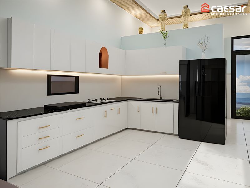 3D dự án nội thất bếp Bình Tân