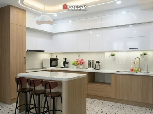 Hình ảnh Tủ bếp caesar tại sunview hoàn thiện