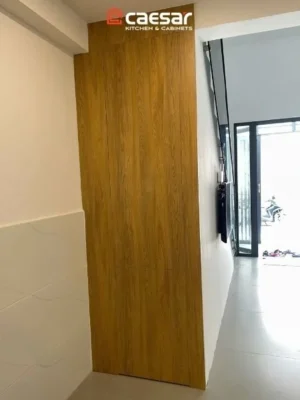 Tủ cầu thang sau khi hoàn thiện