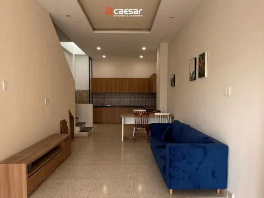 Hiện trạng tủ bếp chị Trân 