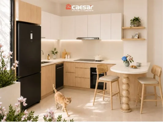 Mẫu thiết kế 3D tủ bếp