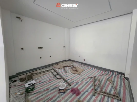 Tủ bếp nhà phố Quận 12 hiện trạng trước thi công
