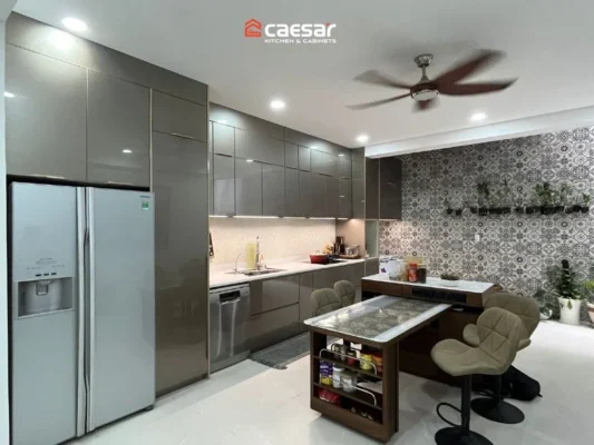 Dự án tủ bếp nhà phố Caesar