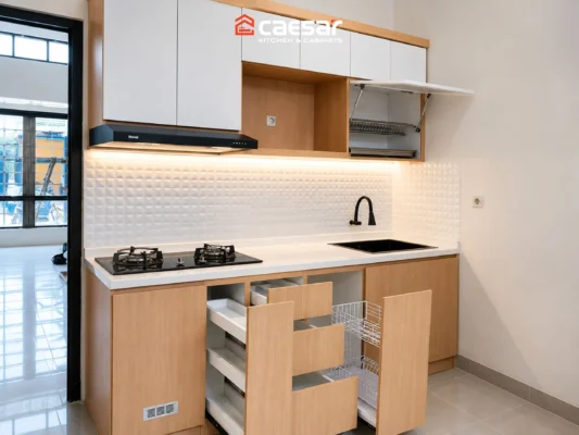 Mẫu tủ bếp mini cho căn hộ chung cư